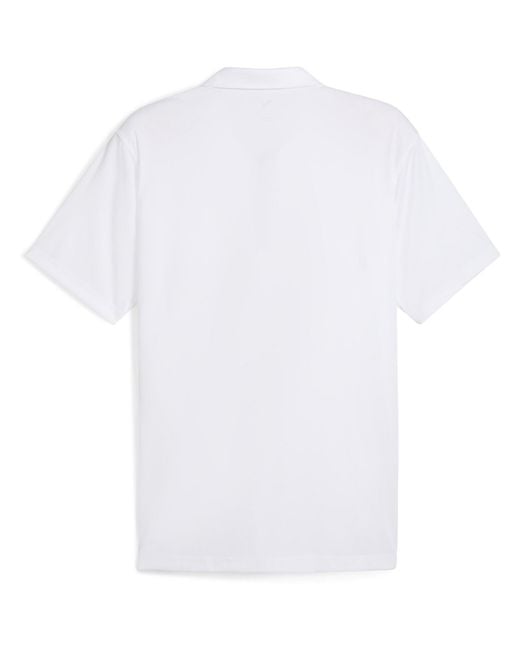 PUMA White Pure 2.0 Polo for men