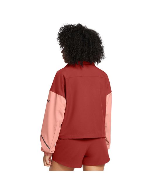 Under Armour Red Unstoppable Moisture-Managing Performance Training Jacket