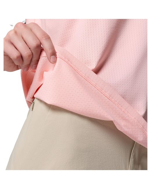 Columbia Pink Short Sleeve Performance T-Shirt