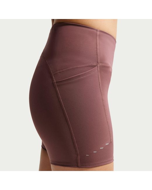 Nike Purple Performance Running Shorts