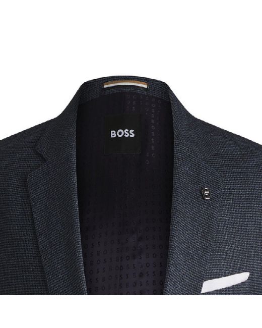 Boss Blue H Hutson Formal Jacket for men