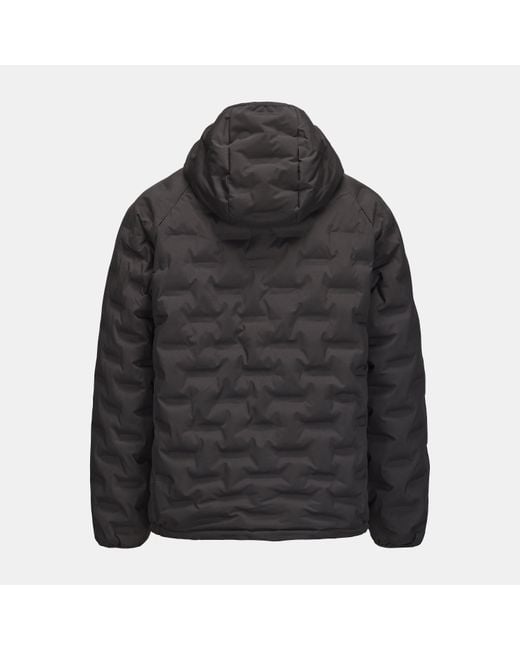 Karrimor Black Heat-Sealed Hooded Long Sleeve Full Zip Insulated Puffer Jacket for men
