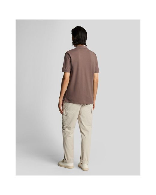 Lyle & Scott Natural And Cargo Trouser for men