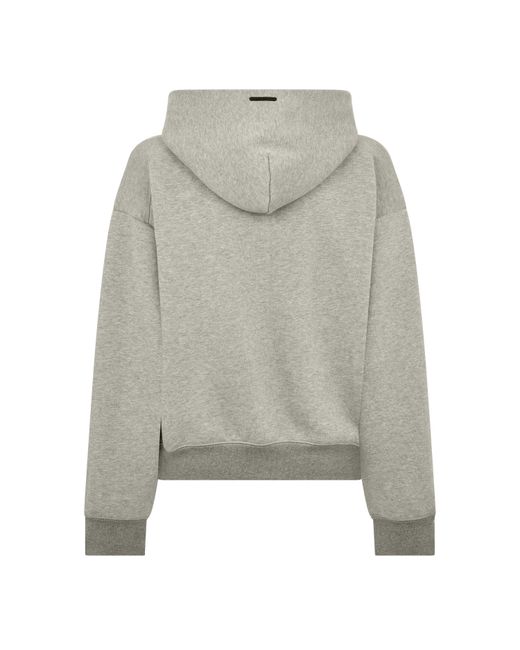 Fear Of God Gray Fge Half Zip Hdy Ld61