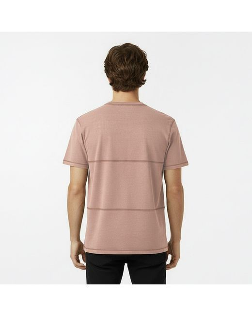 Jack Wills Pink Jw Garment Dye Regular Fit T-Shirt for men