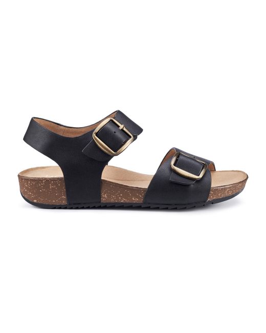 Hotter Blue Tourist Ii Wide Fit Sandals