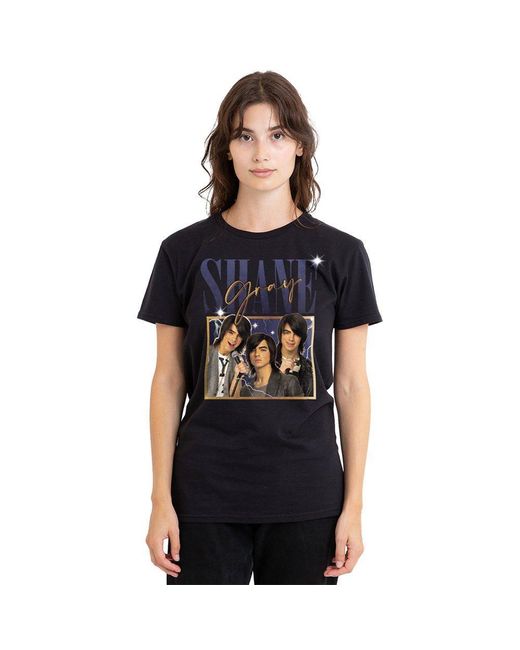 Disney Black Camp Rock Shane Montage T-Shirt