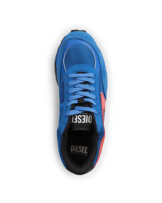 DIESEL Blue S-Tyche D Low-Top Trainers for men