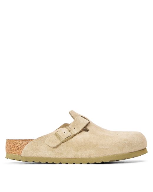 Birkenstock Natural Boston Leve Clogs for men