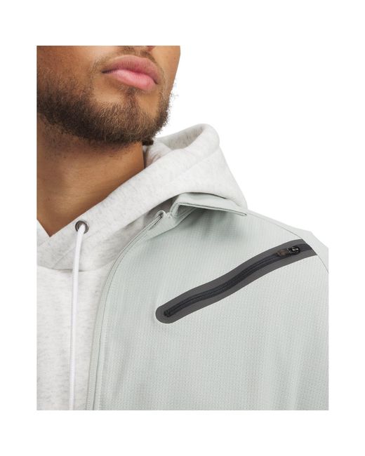 Under Armour Gray Vented Midweight Bomber Jacket for men