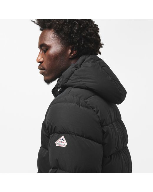 Pyrenex Black Quilted Padded Puffer Jacket for men