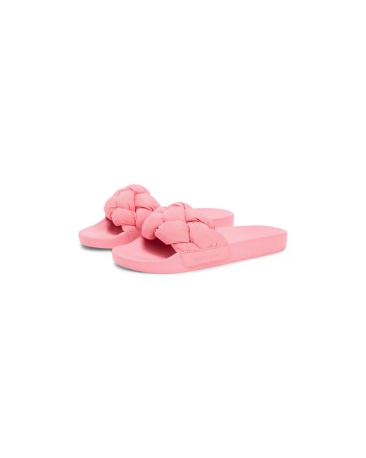 Tommy Hilfiger Pink Slider Slippers