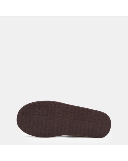 Barbour Brown Everitt Mule Slippers for men