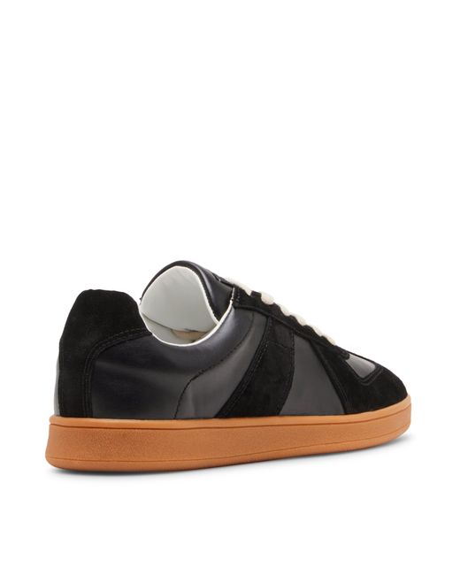 Steve Madden Black Waltor Court Low-Top Trainers for men