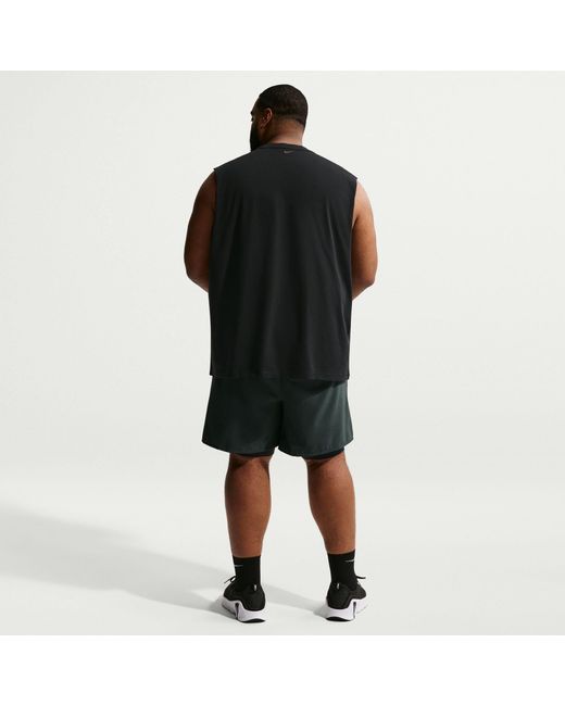 Nike Black N.A.C. Dri-Fit Training Tank Top for men