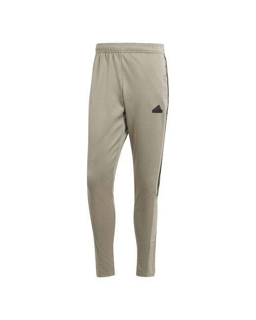 Adidas Gray Tiro Material Mix Pants for men