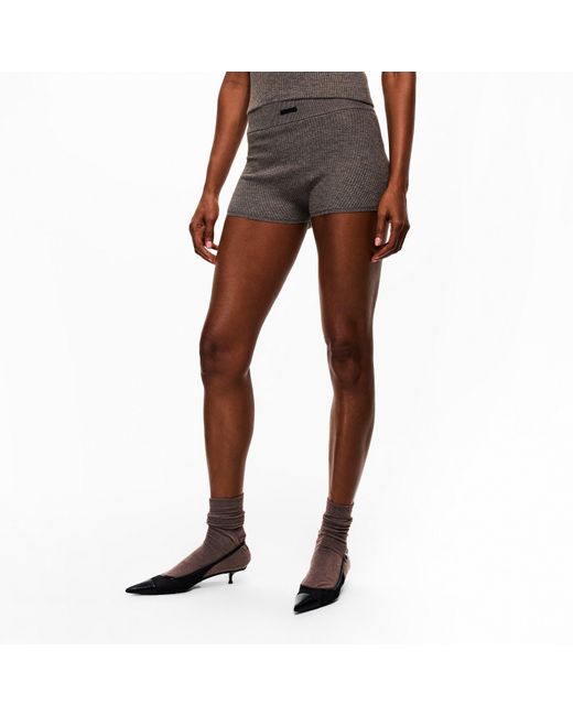 Fear Of God Natural Waffle Fleece Jogger Shorts