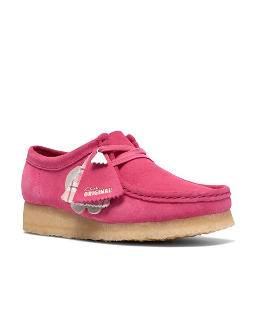 Clarks Pink Moc Toe Formal Shoes
