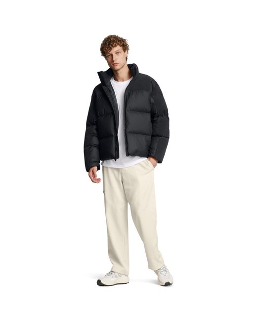 Under Armour Black Limitless Athletic Fit Puffer Jacket for men