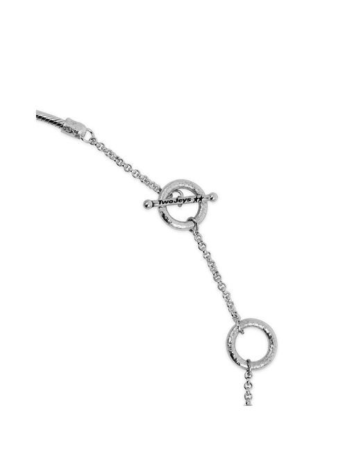 Twojeys Metallic Adults Icon Bali Star Chain Necklace