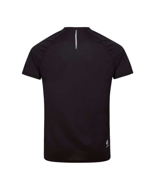 Dare 2b Black Accelerate Tee for men