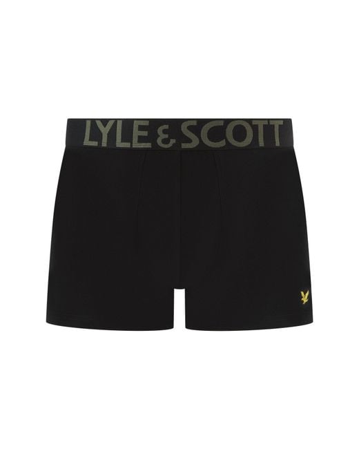 Lyle & Scott Green Lyle Lucian 3Pk for men