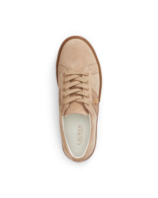 Ralph Lauren Brown Jason Ii Low-Top Trainers