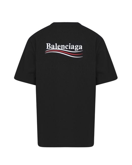 Balenciaga Black T-Shirts And Polos for men