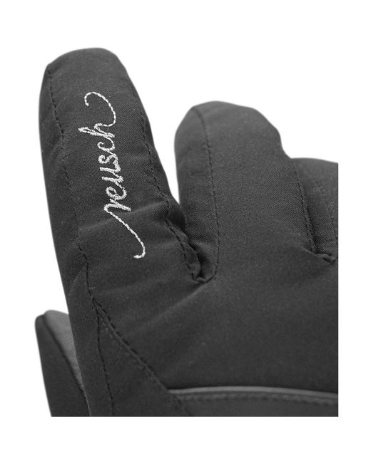 Reusch Black Sandy Ski Gloves for men