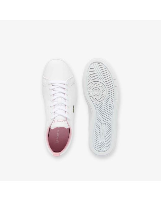 Lacoste White Carnaby Low Top Trainers