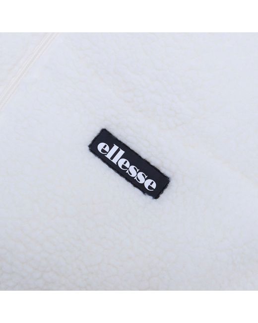 Ellesse White G Pad Quilted Jacket for men