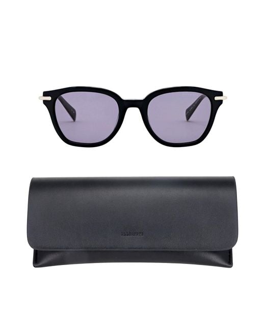 AllSaints Brown Valensi Clubmaster Sunglasses