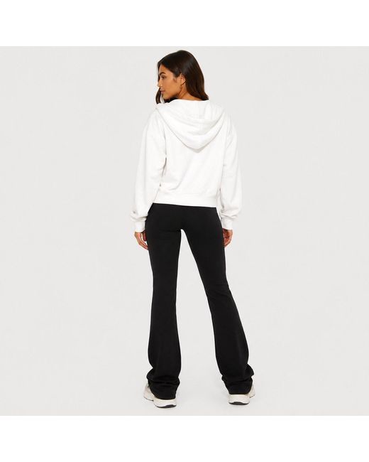 I Saw It First Black Jersey Flared Trouser
