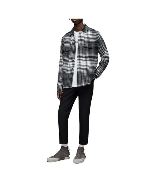 AllSaints Black All Tallis Trouser Sn09 for men