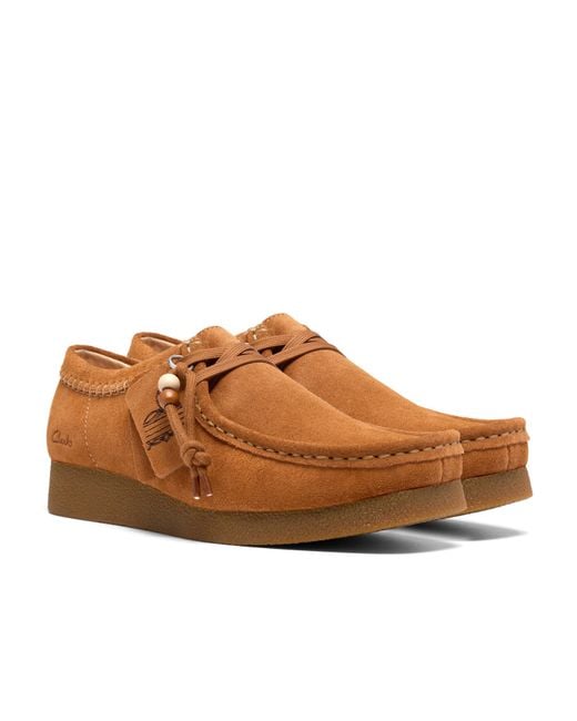 Clarks Brown Clarks Wallabee Evo Ld64
