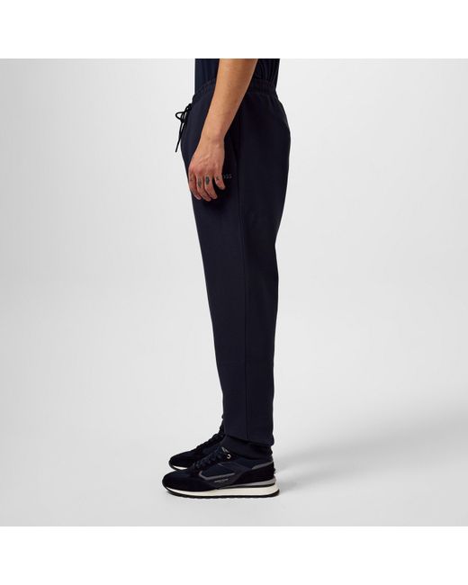 Boss Blue Hadiko Joggers With Drawstring Waistband for men