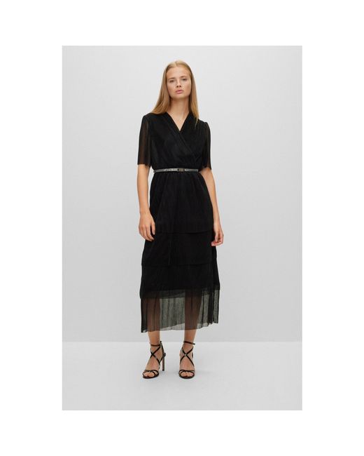 Boss Black Diplissima Wrap Dress