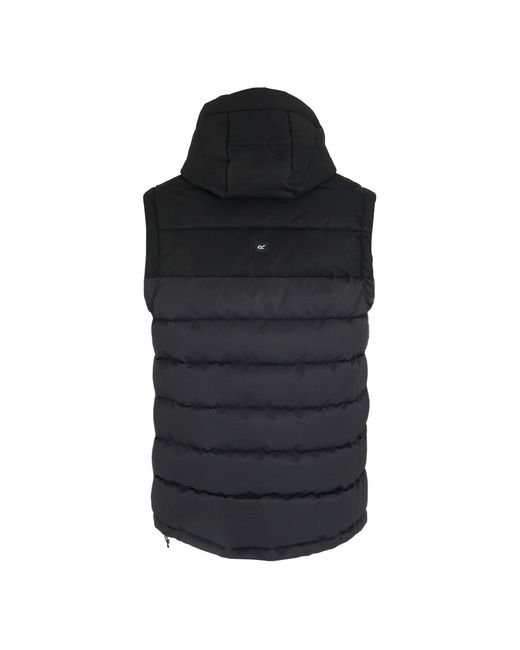 Regatta Black Aldthorn Bodywarmer Water-Repellent Insulated Sleeveless Gilet for men