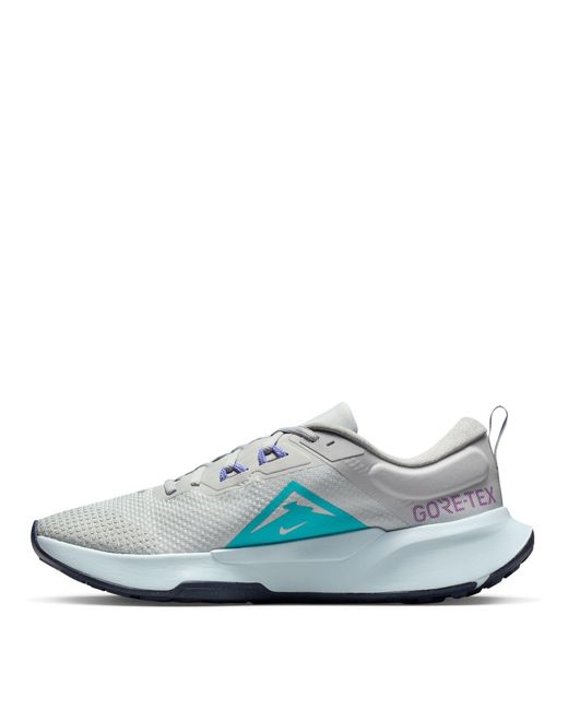 Nike Gray Juniper Trail 2 Gtx Trail Running Shoes for men