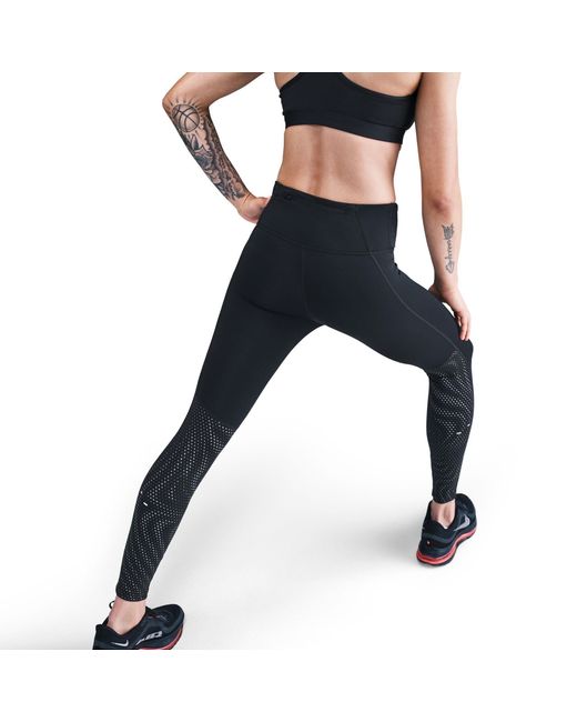 Nike Blue Performance Running Tights