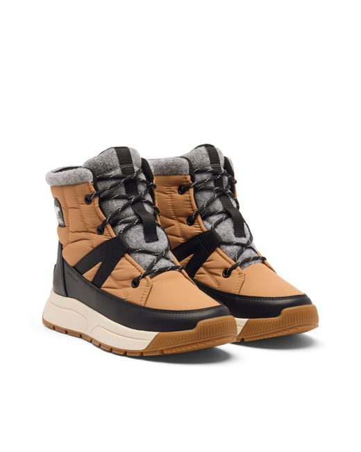 Sorel Blue Whitney Mid Waterproof Lace Up Snow Boots