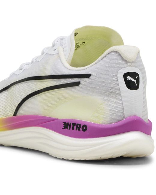 PUMA White Propio Nitro Everyday Neutral Road Running Shoes