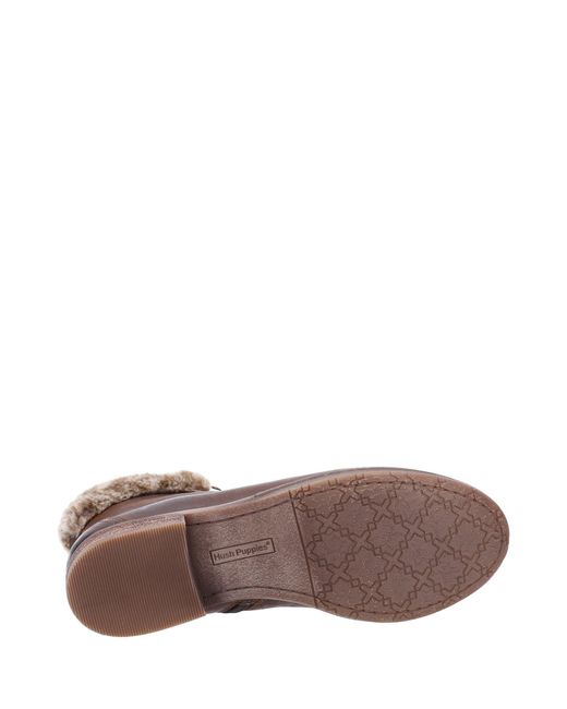 Hush Puppies Brown Effie Boot