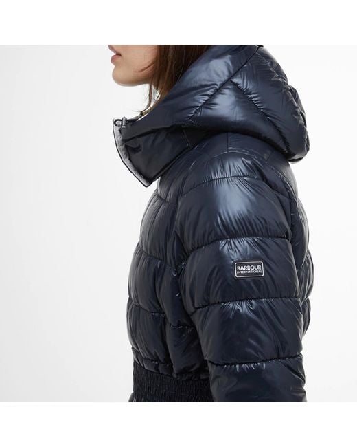 Barbour Blue B.Li Quilt Jacket