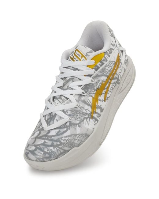 PUMA Blue Stewie 4 Harry Potter Basketball Trainers