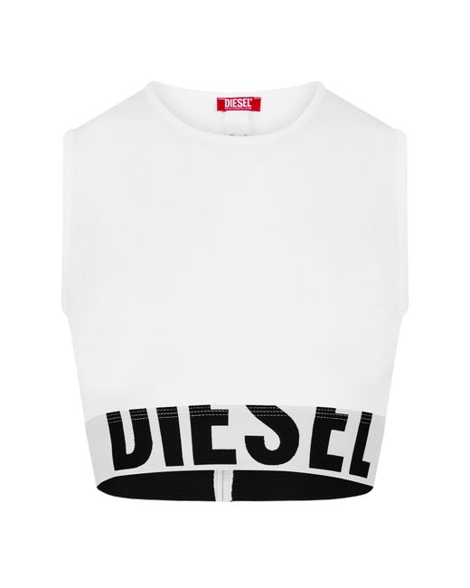 DIESEL Black Ada Pop Crop Top