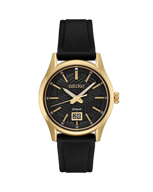 Seiko Metallic Classic Date Quartz Analogue Watch for men