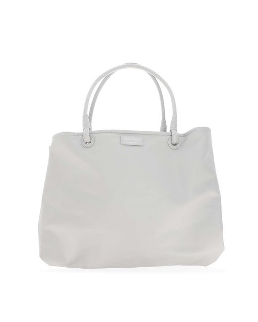 Emporio Armani Gray Shopping Bag