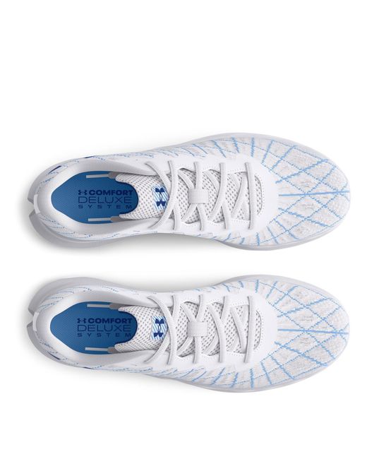 Under Armour White Charged Breeze 2 Running Shoes