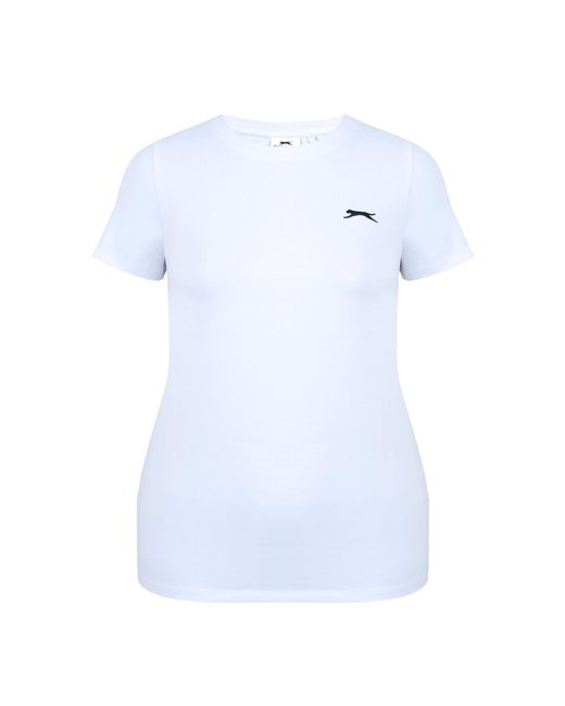 Slazenger 1881 White Crew Neck Tee